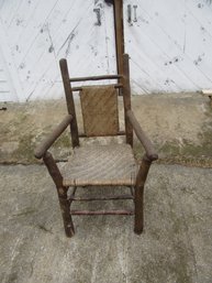 Vintage  Signed Old Hickory Arm Chair