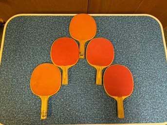 Vintage Ping Pong Paddles