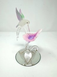 Hummingbird Statue By Glass Baron