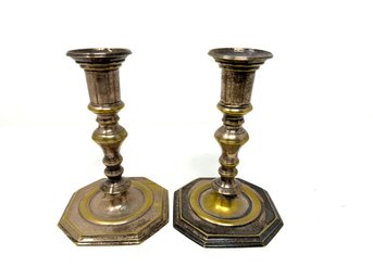 Pair Of Vintage Candlesticks