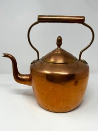 Antique Copper Tea Kettle