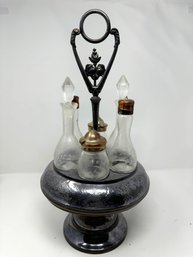 Antique Cruet Condiment Set