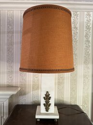 Vintage Marble Base Table Lamp