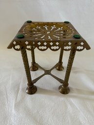 Vintage Brass Plant Stand