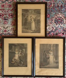 Francis Wheatley Framed Heliogravures From The Cries Of London