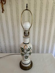 Vintage Handpainted Table Lamp