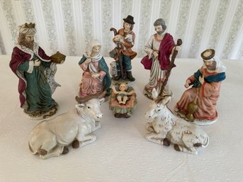 Vintage Nativity Set