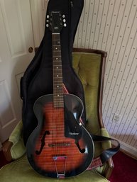 Harmony Monterey 1972 - Red Sunburst With Extras!