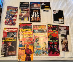 Group Of Vintage Comics Including Starlog, Myth Adventures, Cerebus And More! (group 1)