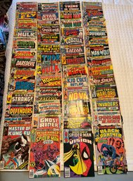 Collection Of Vintage Comics Late 1970's & Early 1980's Marvel Comics Group (group 3)