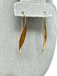 14k Scavezze Freeform Earrings (3.81g)