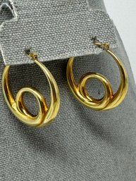 14k Hoop Earrings (4.09g)