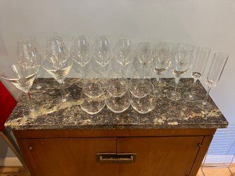 Collection Of Stemware