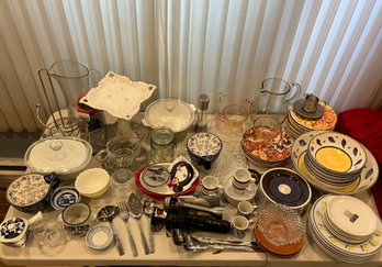 HUGE Lot Of Various Kitchenwares An Entertainers Delight!