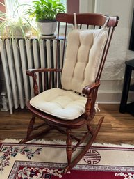 Vintage Wooden Rocking Chair