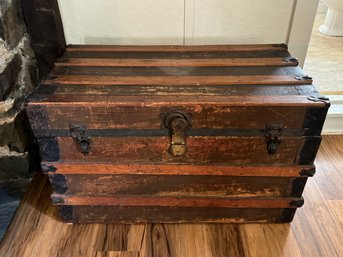 Antique Steamer Trunk