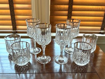 Group Of Crystal Glassware