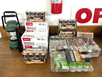 Large Group Of Batteries NEW In Packages