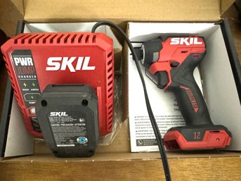 SKIL PWR CORE 12 Brushless 12V 3/8 In. Compact Impact Wrench Kit