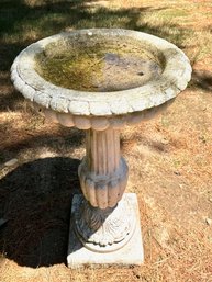 Nice Concrete Bird Bath