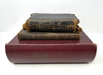 Collection Of Antique Bibles