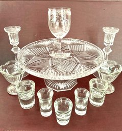 Collection Of Vintage Glass