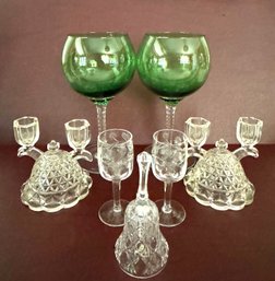 Group Of Vintage Glassware