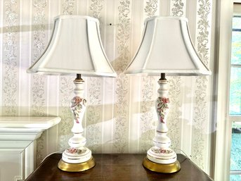 Pair Of Vintage Table Lamps