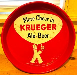 Vintage Krueger Ale-beer Tray