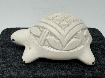 Vintage Acoma Pottery Turtle Statue