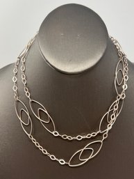 Sterling Necklace 17' 18g (J7)