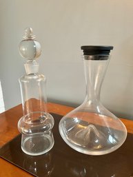 Vintage Scandinavian Style Decanters