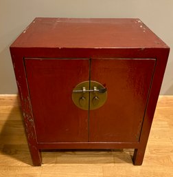 Chinese Red Lacquer Chest