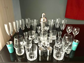 Collection Of Various Barware