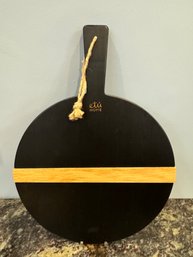 Black Round Mod Charcuterie Board - LIKE NEW!