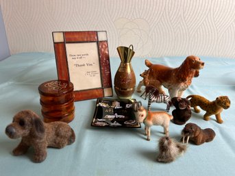 Collection Of Handwork Kunstlerschutz W. Germany Figures And More