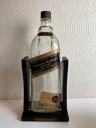 Vintage Johnny Walker Display Bottle