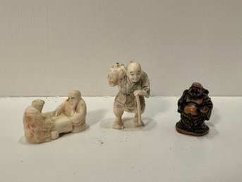 Group Of Asian Figures