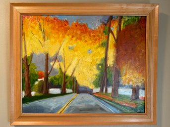 Untitled Landscape - Signed J McCormack - Listed CT Artist