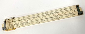 91. Lafayette Slide Rule In Leather Case