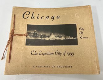 96. Vintage Chicago 1933 A Century Of Progress Souvenir Book