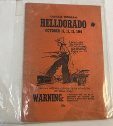 31. 1964 Tombstone Arizona Helldorado Program Book