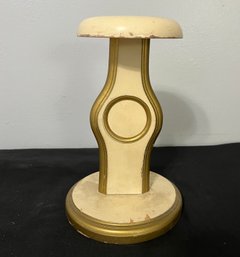 69. Mid Century Wooden Hat Stand Table Top Stand