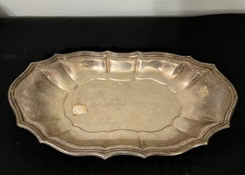 78. Antique Silver Plated Tray