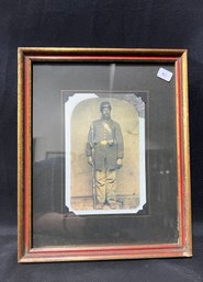 10. Vintage Black Union Soldier Photo