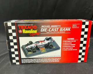 13. 1995 Michael Andretti Die Cast Coin Bank