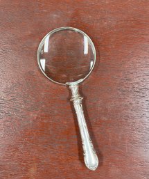 37. Antique Sterling Magnifying Glass