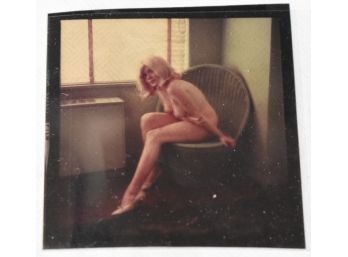 186. Bunny Yeager Color Transparency  Pin Up Nude