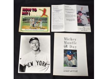 105. Mickey Mantle Collector's Lot (4)