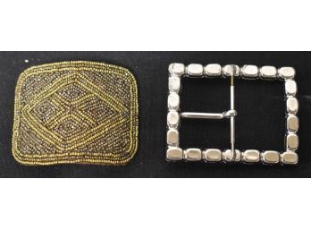 61. Antique Belt Buckles (2)